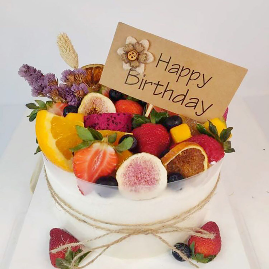 A7 Fruit Design cake