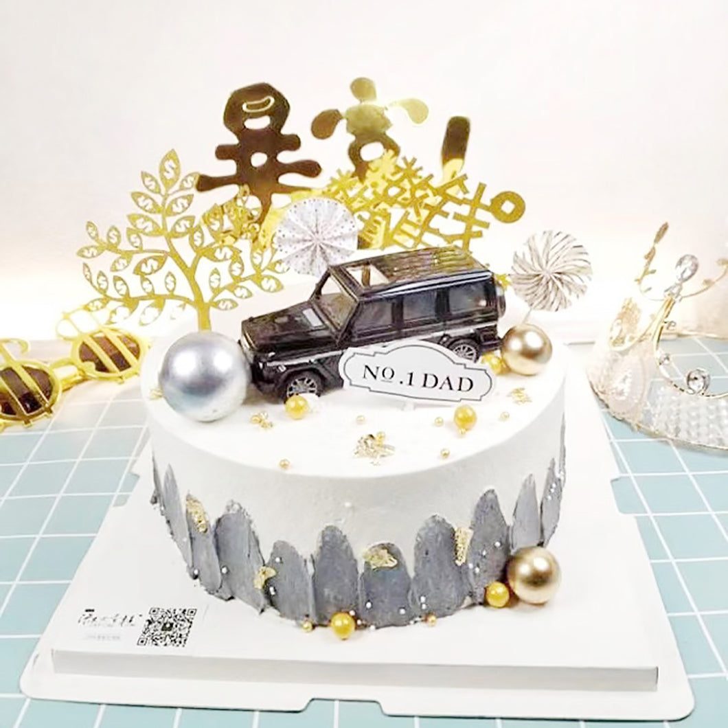 B23 men design cake