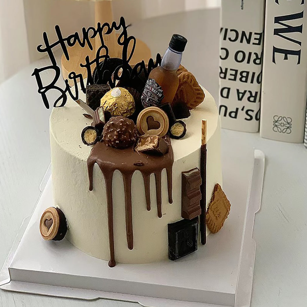 B82 men design cake