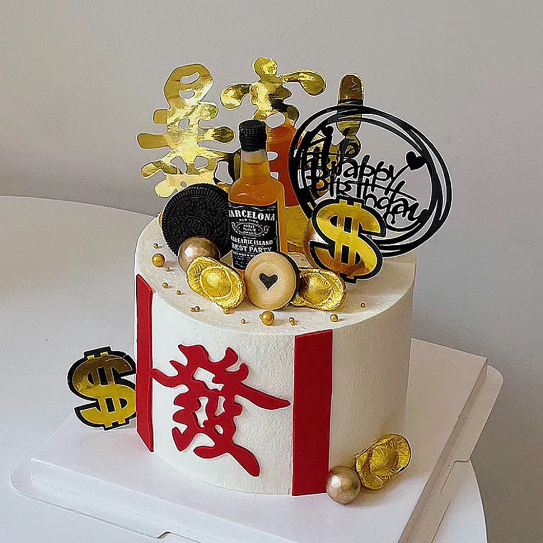 B83 men design cake