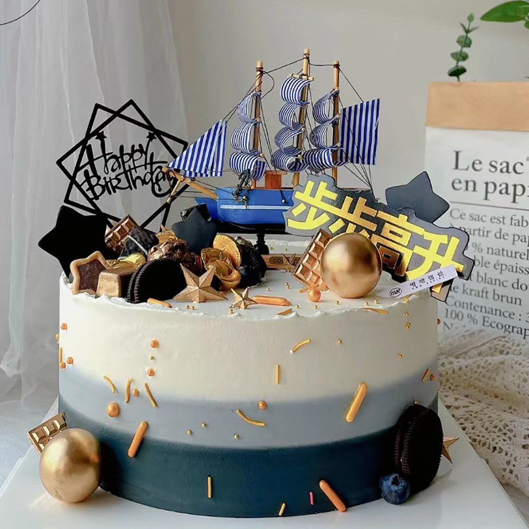 B86 men design cake