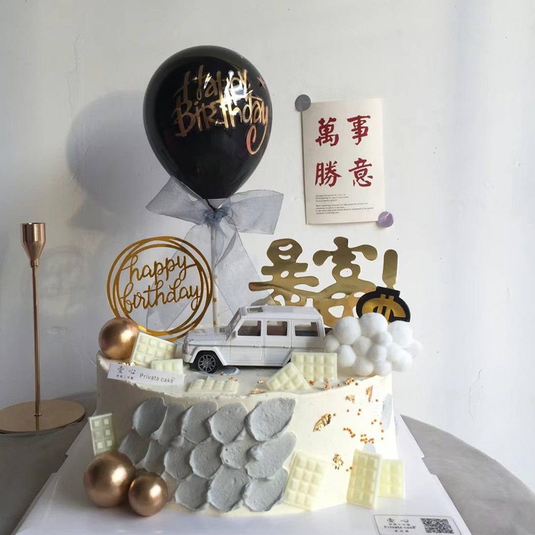 B87 men design cake