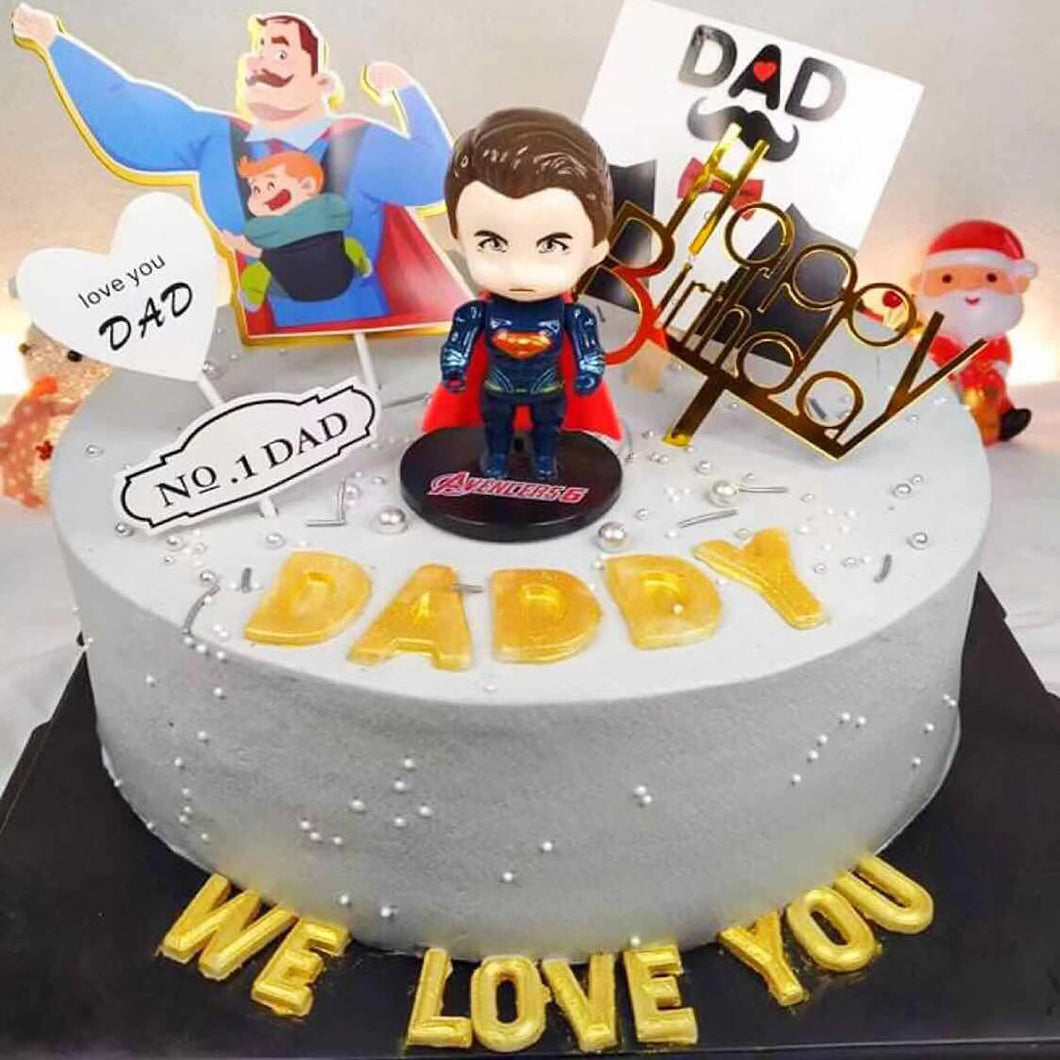 D3 cute design cake