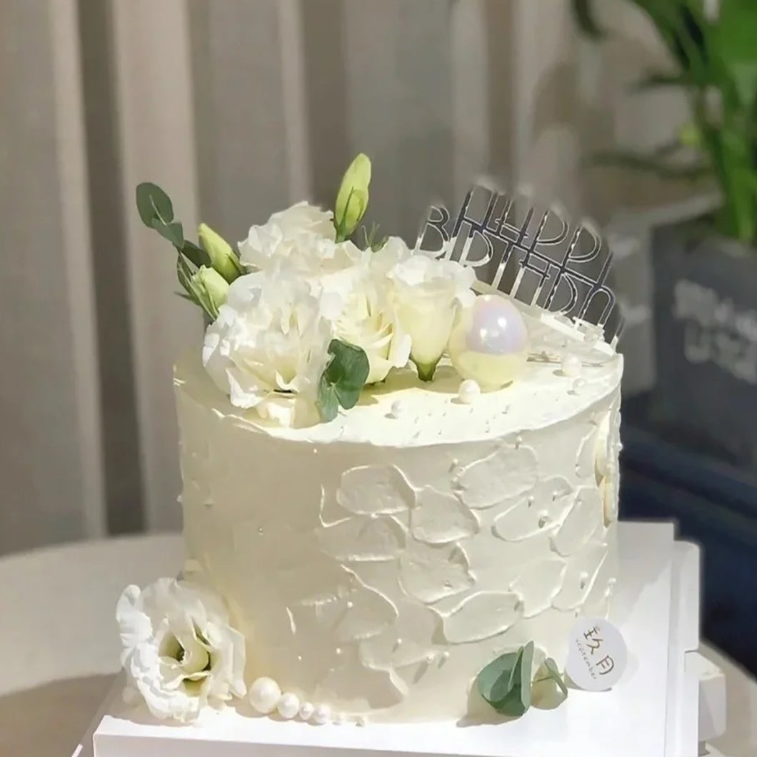 G7 Flower design cake