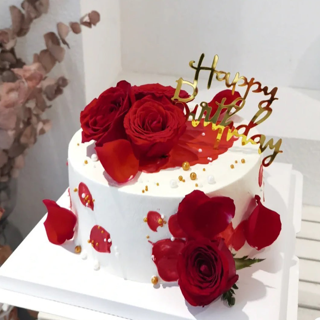 G8 Flower design cake