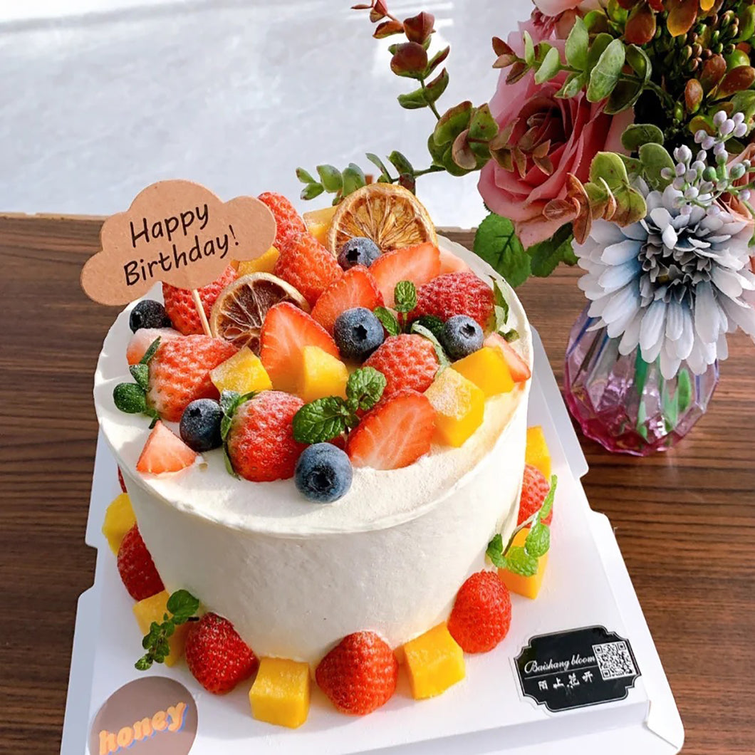 Fruit Design Cake A64